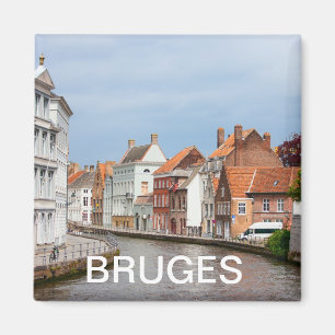 Aimant Vieilles maisons en Bruges, Belgique