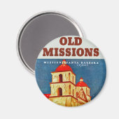 Aimant Vielles missions ~ Père Noël Barbara (Recto/Verso)