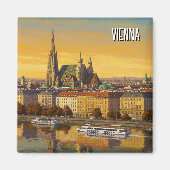 Aimant Vienne Autriche Voyages (Devant)