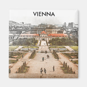 Aimant Vienne Autriche Vue panoramique historique