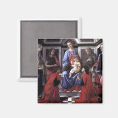 Aimant Vierge à six saints - Botticelli - c (Recto/Verso)