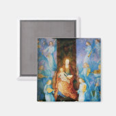 AIMANT VIERGE AVEC ENFANT - CONCERT D'ANGES (Recto/Verso)
