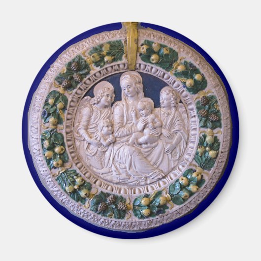 AIMANT VIERGE AVEC ENFANT ET SAINTS (Devant)