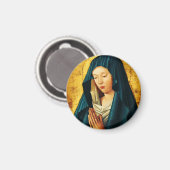 Aimant Vierge dans la prière de Riga (Recto/Verso)