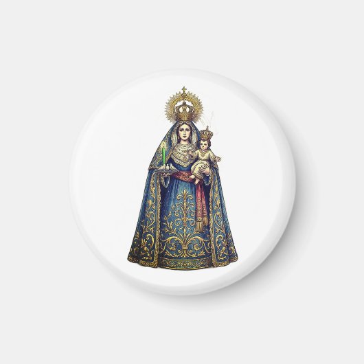 Aimant Vierge de Candelaria (Devant)