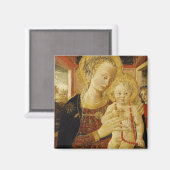 Aimant Vierge et enfant 2 (Recto/Verso)