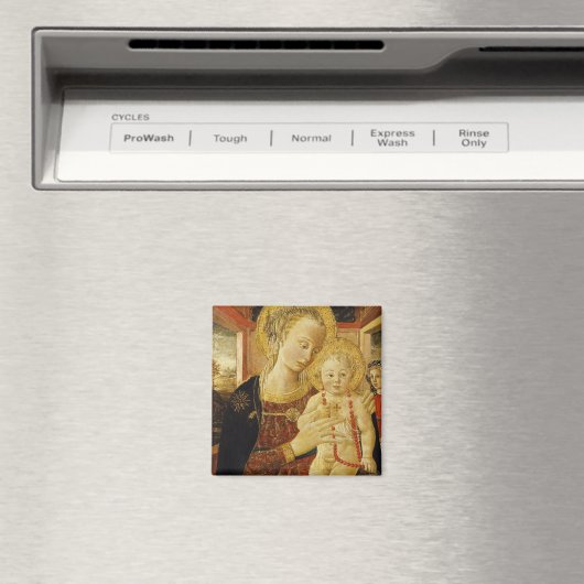 Aimant Vierge et enfant 2 (In Situ (Lave-vaisselle))