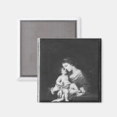 Aimant Vierge et enfant 3 (Recto/Verso)