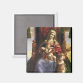Aimant Vierge et enfant avec le bébé St. John (Recto/Verso)