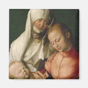 Aimant Vierge et enfant avec le saint Anne par Durer