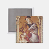Aimant Vierge et enfant avec SS. Gregory et Martin (Recto/Verso)