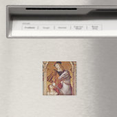 Aimant Vierge et enfant avec SS. Gregory et Martin (In Situ (Lave-vaisselle))