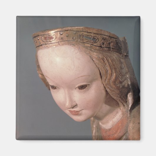 Aimant Vierge et Enfant, détail de la tête de (Devant)