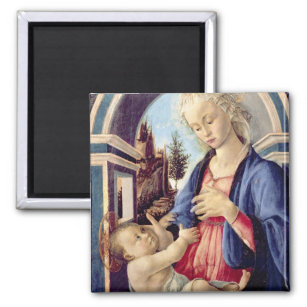 Aimant Vierge et enfant (panel) 2