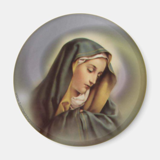 Aimant Vierge Marie 2 (Devant)