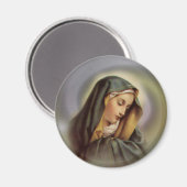 Aimant Vierge Marie 2 (Recto/Verso)
