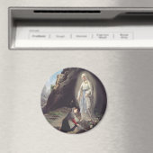Aimant Vierge Marie de Lourdes (In Situ (Lave-vaisselle))