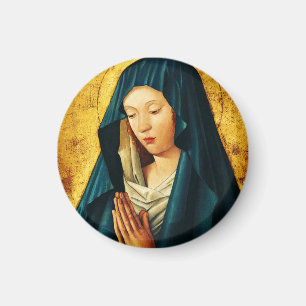 Aimant Vierge Marie Hodegetria Icône Byzantine Catholique