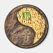 Aimant Vierge & Rat de feu (Devant)