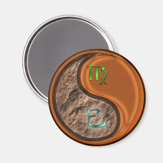 Aimant Vierge & Serpent de Bois (Recto/Verso)