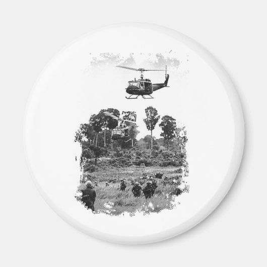 Aimant Vietnam Huey Landing (Devant)