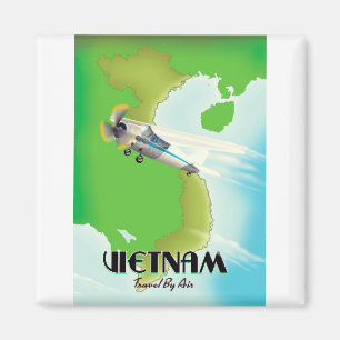 Aimant Vietnam par avion vacances impression.