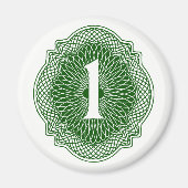 Aimant Vieux argent (Devant)