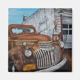 Aimant Vieux camion