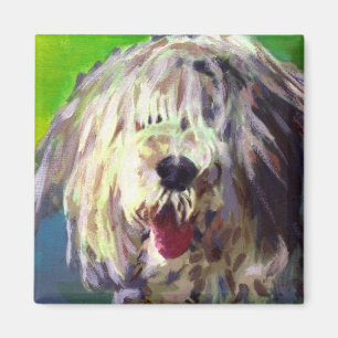 Aimant Vieux chien de moutons anglais