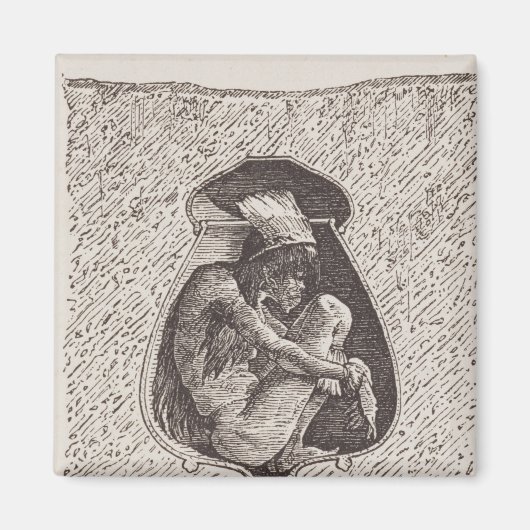 Aimant Vieux cimetière indien (Devant)