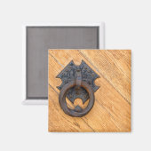 Aimant Vieux frappeur de porte (Recto/Verso)