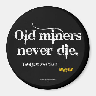 Aimant Vieux Miners Nuggets