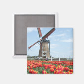 Aimant Vieux moulin japonais (Recto/Verso)
