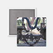 Aimant Vieux tampons de wagons (Recto/Verso)