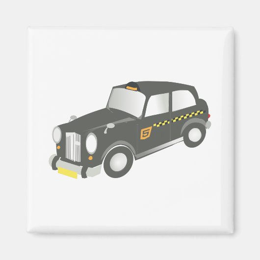 Aimant Vieux Taxi (Devant)