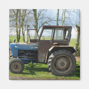 Aimant Vieux tracteur dans l'aimant néerlandais de