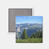 Aimant View from Glacier Point, Yosemite, CA (Recto/Verso)