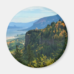 Aimant View of Vista House, Columbia