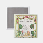 Aimant Vignette de l'Eau de Fleur d'Orange (Recto/Verso)