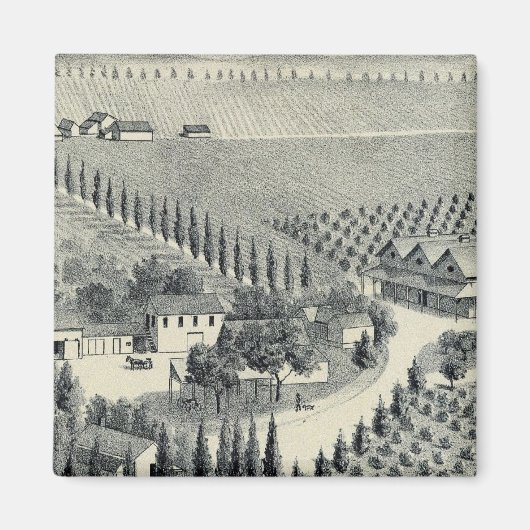 Aimant Vignoble Eggers, Fresno (Devant)