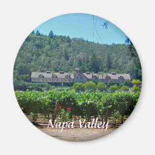 Aimant Vignobles de pays de vin de Napa Valley