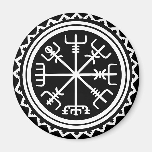 Aimant Viking Vegvisir Compass (Devant)