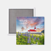 Aimant Vikurkirkja, Islande (Recto/Verso)