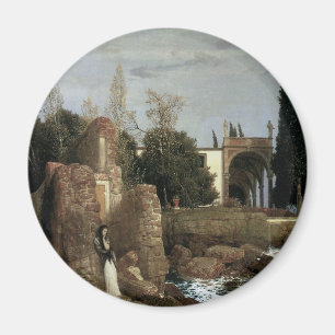 Aimant Villa au bord de la mer par Arnold Böcklin, Art sy