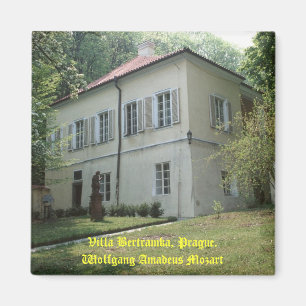 Aimant Villa Bertramka-Mozart-Prague
