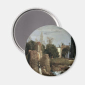 Aimant Villa By the Sea par Arnold Bocklin, Symbolisme Ar (Recto/Verso)