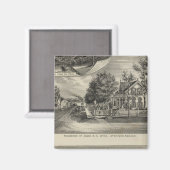 Aimant Villa Otis Price, Kansas (Recto/Verso)