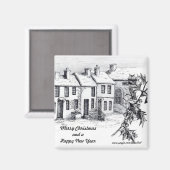 Aimant Village à Neige (Recto/Verso)