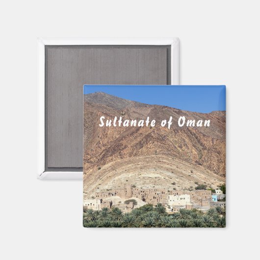 Aimant Village abandonné Birkat Al Mawz - Oman (Recto/Verso)