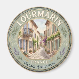Aimant Village de Lourmarin Allée France
